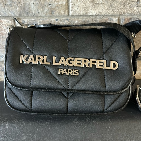 NWT Karl Lagerfeld soft quilted crossbody - Picture 1 of 5